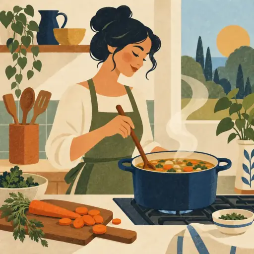 Tranh minh họa từ cook