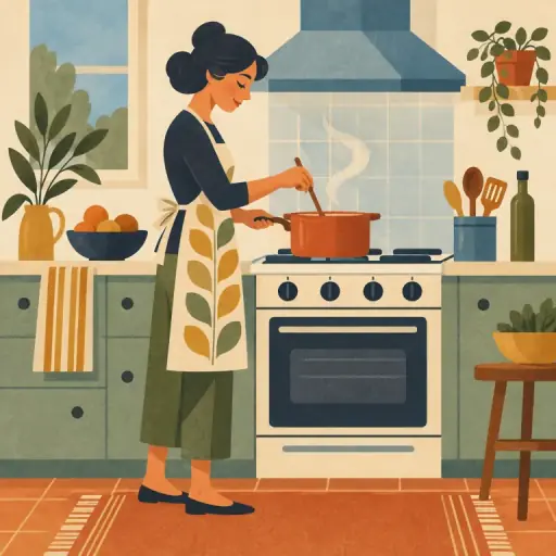 Tranh minh họa từ cooker