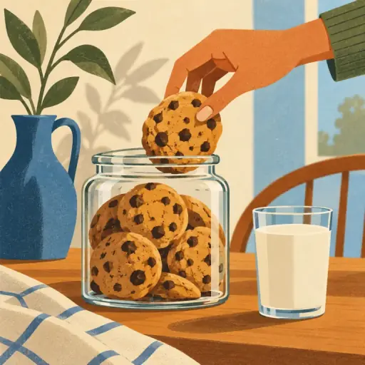 Tranh minh họa từ cookie