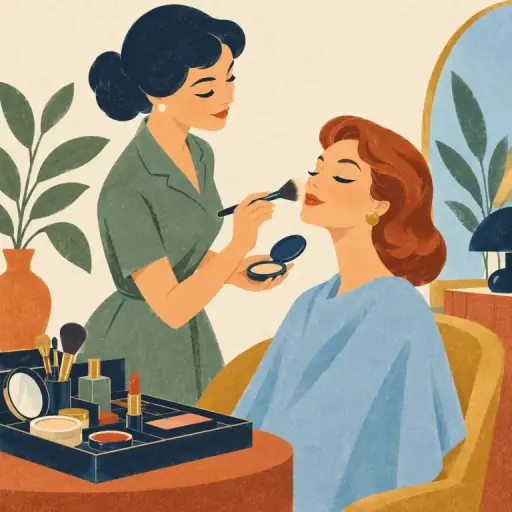 Tranh minh họa từ cosmetic
