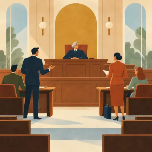 Tranh minh họa từ court