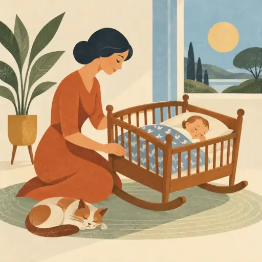 Tranh minh họa từ cradle