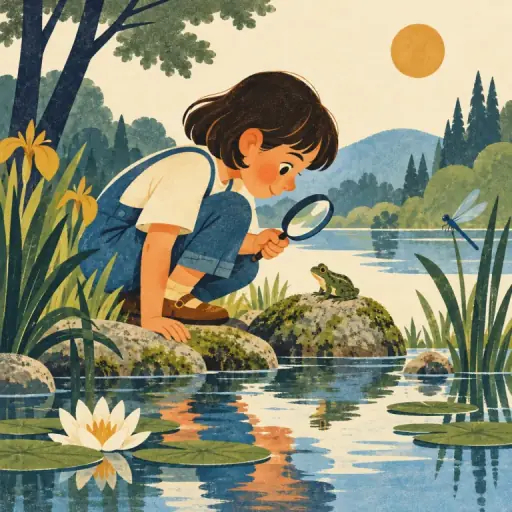 Tranh minh họa từ curious