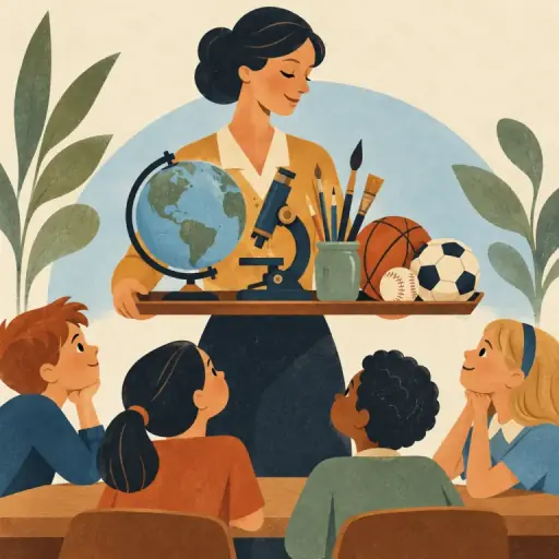 Tranh minh họa từ curriculum