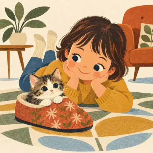 Tranh minh họa từ cute