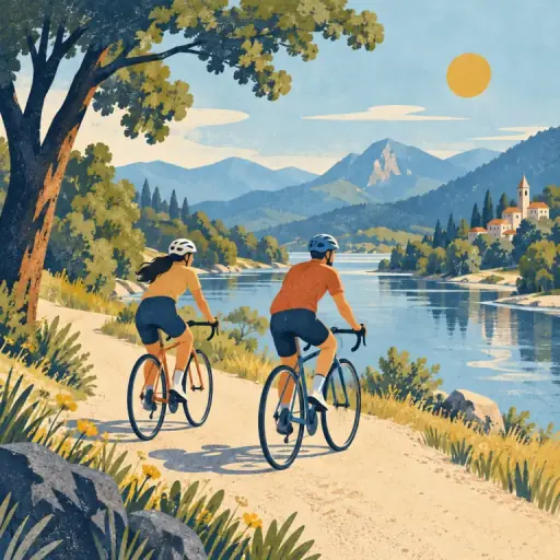 Tranh minh họa từ cycling