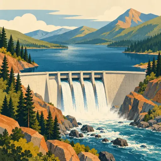 Tranh minh họa từ dam
