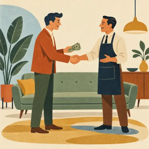 Tranh minh họa từ deal