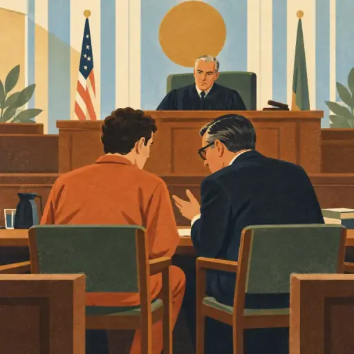 Tranh minh họa từ defendant