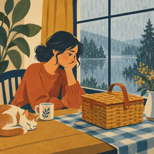 Tranh minh họa từ depress