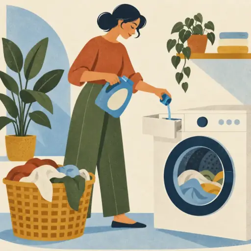 Tranh minh họa từ detergent