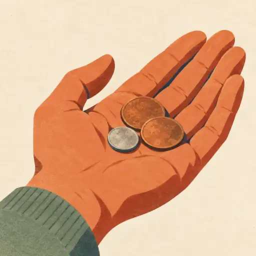 Tranh minh họa từ dime