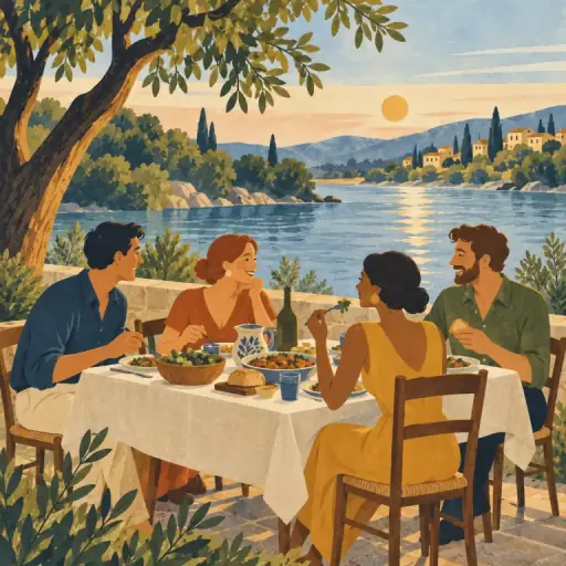 Tranh minh họa từ dine