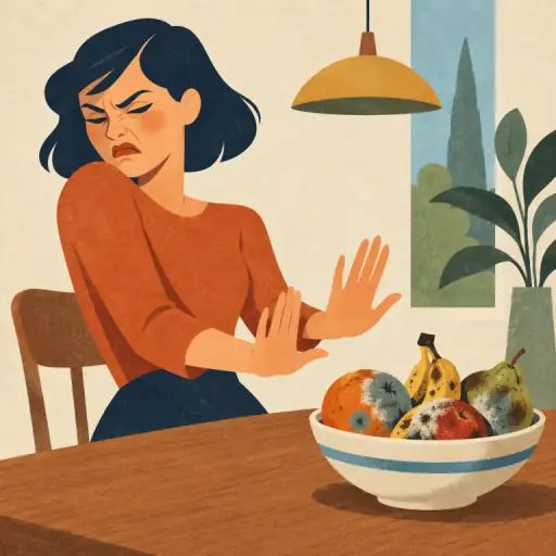 Tranh minh họa từ disgust