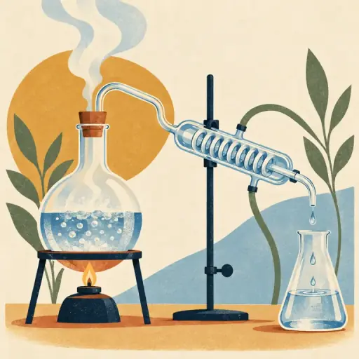 Tranh minh họa từ distil
