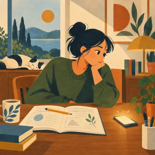 Tranh minh họa từ distract