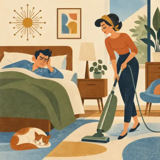 Tranh minh họa từ disturb