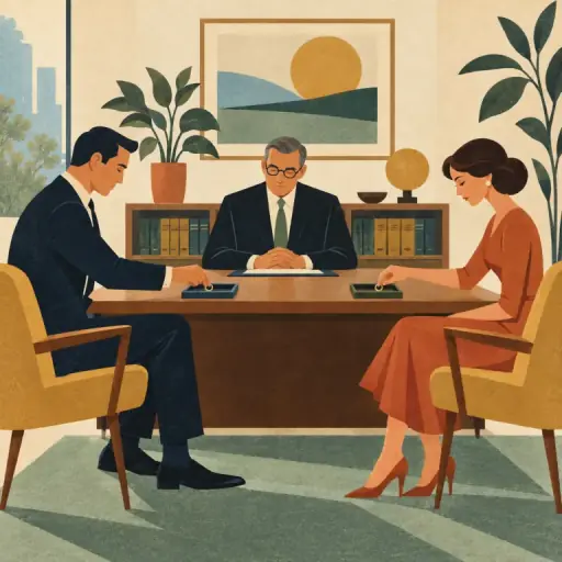 Tranh minh họa từ divorce