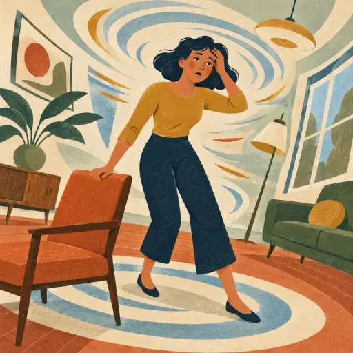 Tranh minh họa từ dizzy