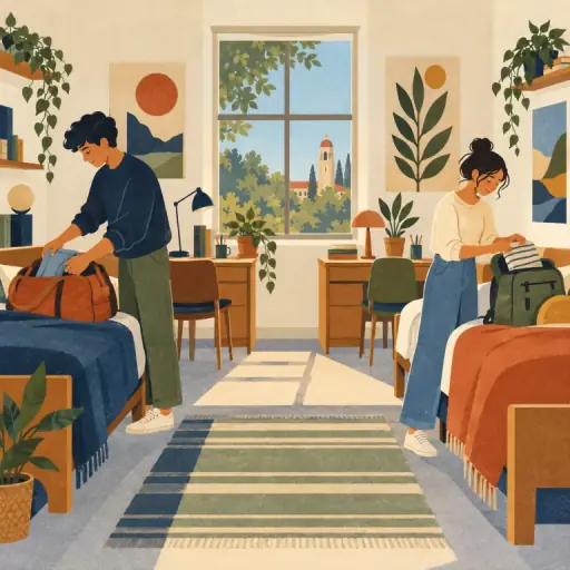 Tranh minh họa từ dorm