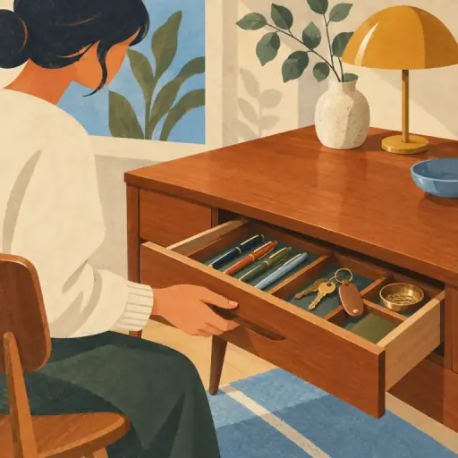 Tranh minh họa từ drawer