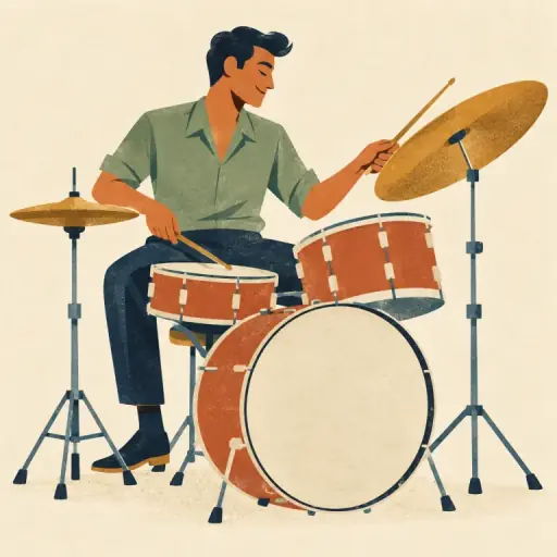 Tranh minh họa từ drummer