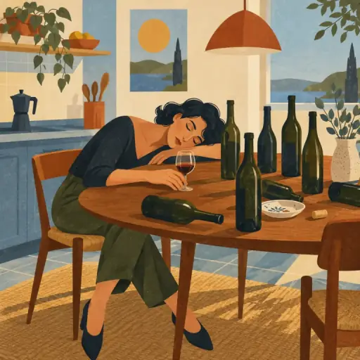 Tranh minh họa từ drunkard