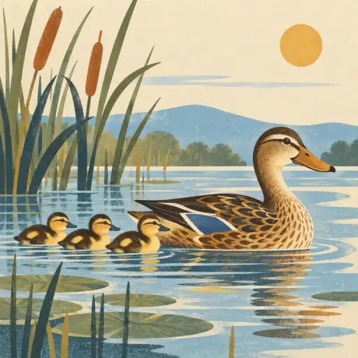 Tranh minh họa từ duck