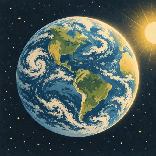 Tranh minh họa từ earth
