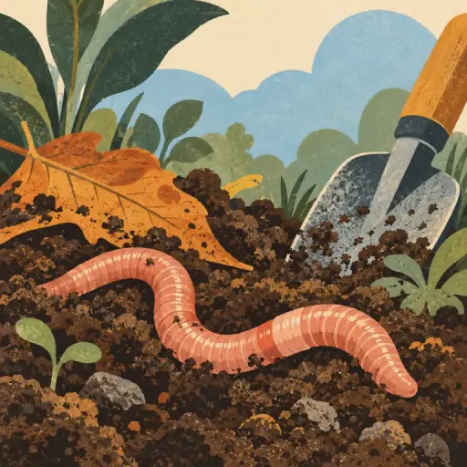 Tranh minh họa từ earthworm