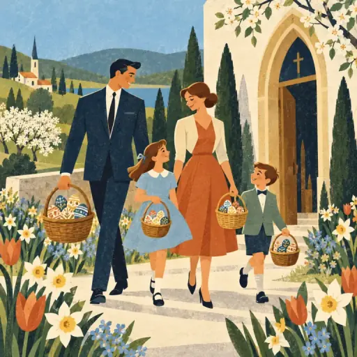 Tranh minh họa từ Easter