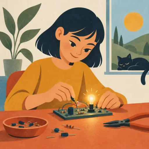 Tranh minh họa từ electronics
