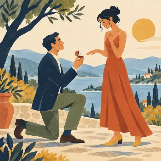Tranh minh họa từ engaged