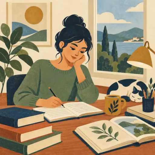 Tranh minh họa từ essay