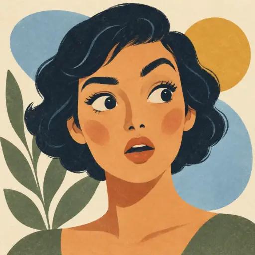 Tranh minh họa từ eyebrow