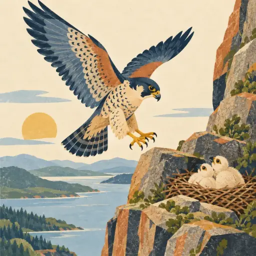 Tranh minh họa từ falcon
