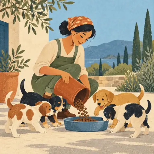 Tranh minh họa từ feeding