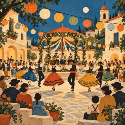 Tranh minh họa từ festival