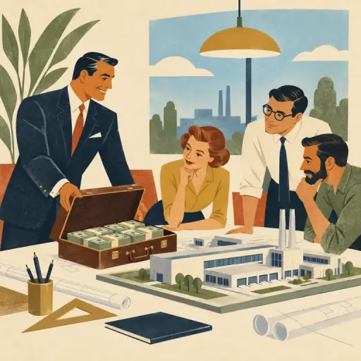 Tranh minh họa từ financier