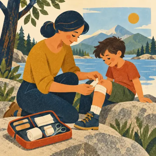 Tranh minh họa từ first-aid