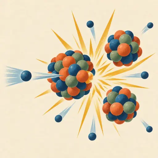 Tranh minh họa từ fission