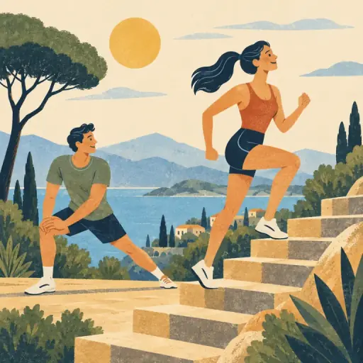 Tranh minh họa từ fitness