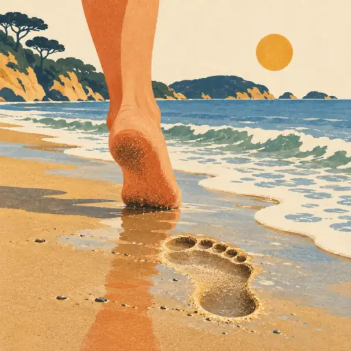 Tranh minh họa từ footprint