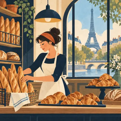 Tranh minh họa từ French