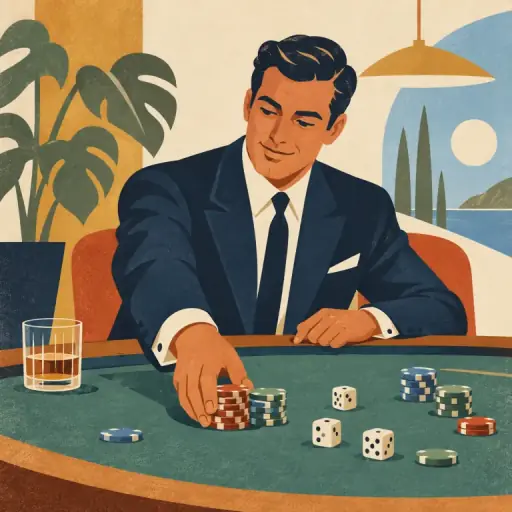 Tranh minh họa từ gambler