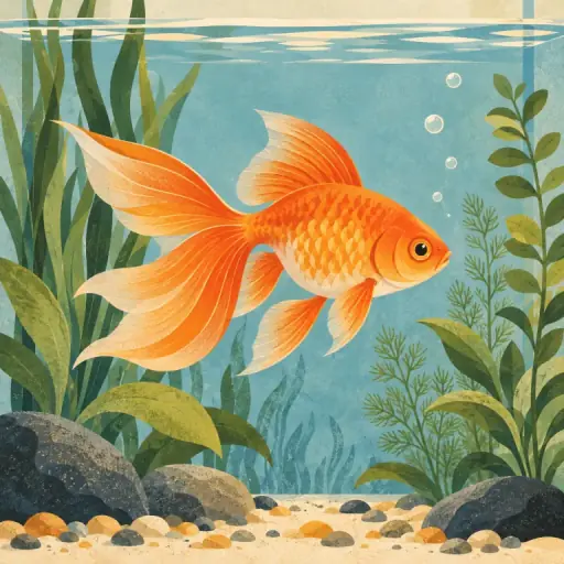 Tranh minh họa từ goldfish