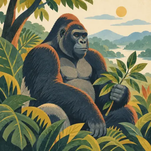 Tranh minh họa từ gorilla