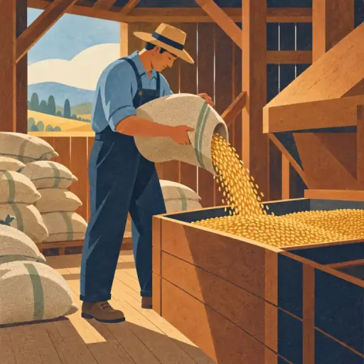 Tranh minh họa từ granary