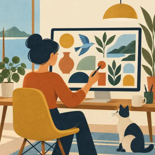 Tranh minh họa từ graphic