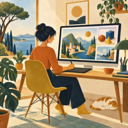 Tranh minh họa từ graphics